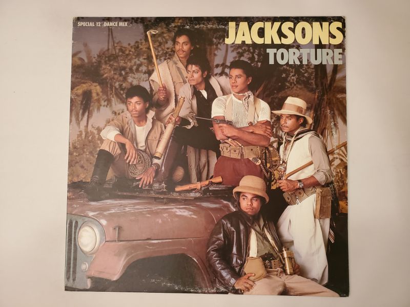 The Jacksons Torture vinyl record